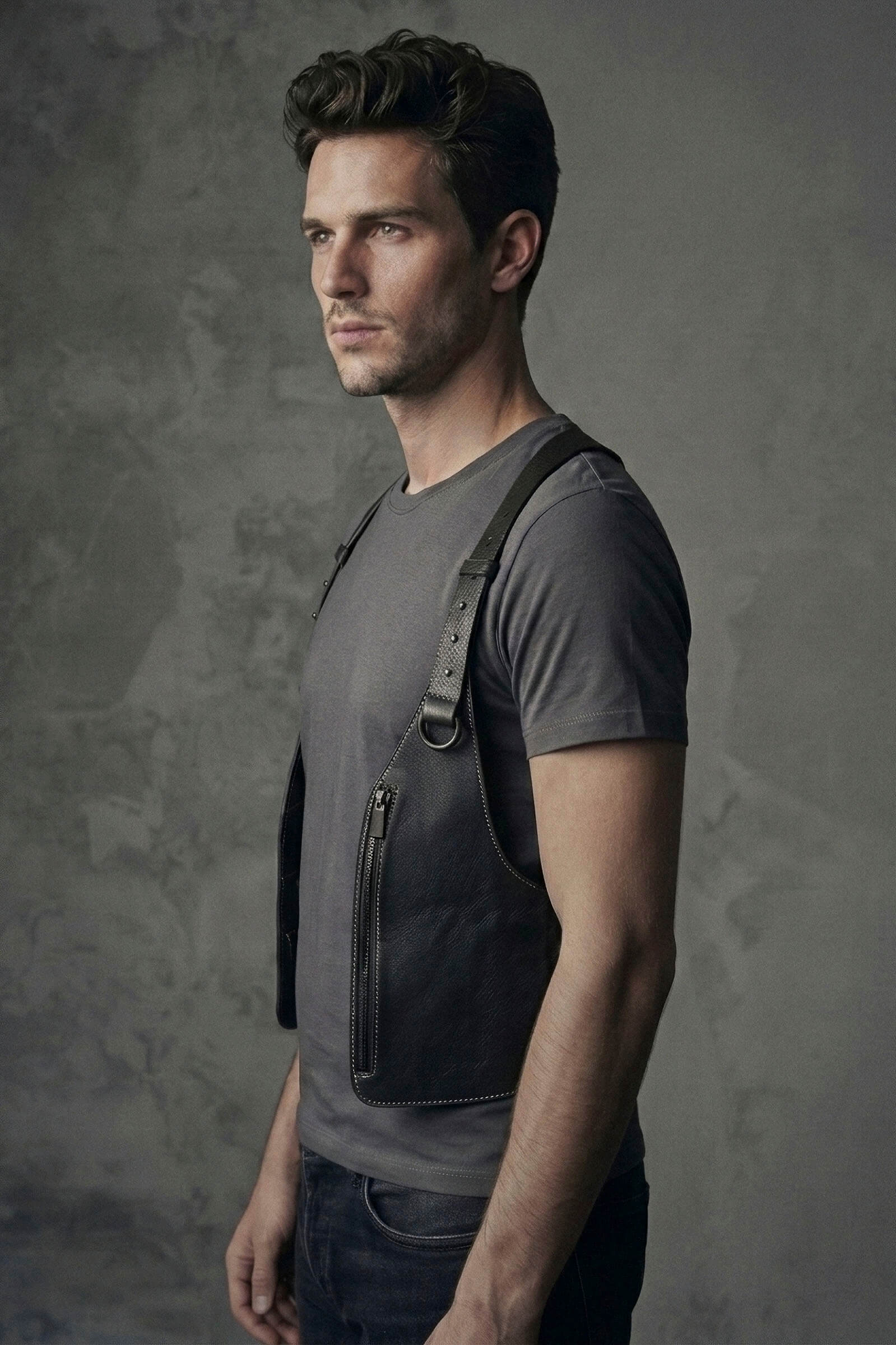Three-quarter editorial view of Monkey Vest